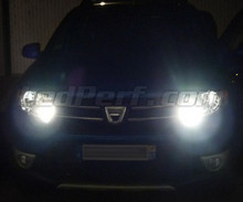 Set dagrijlichten/positielichten (wit Xenon) voor Dacia Sandero 2