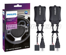 2x Philips Canbus decoder/adapters voor 12V H4 LED lampen - 18960C2