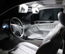Set voor interieur luxe full leds (zuiver wit) voor Mercedes CLK (W208)