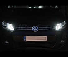Set stadslichten met leds (wit Xenon) voor Volkswagen Caddy