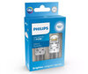 2x ledlampen Philips P21W Ultinon PRO6000 - Wit 6000K - BA15S - 11498CU60X2