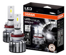 H11 LED lampen Osram LEDriving HL Bright - 64211DWBRT-2HFB