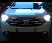 Set lampen voor de koplampen met Xenon-effect voor Dacia Dokker